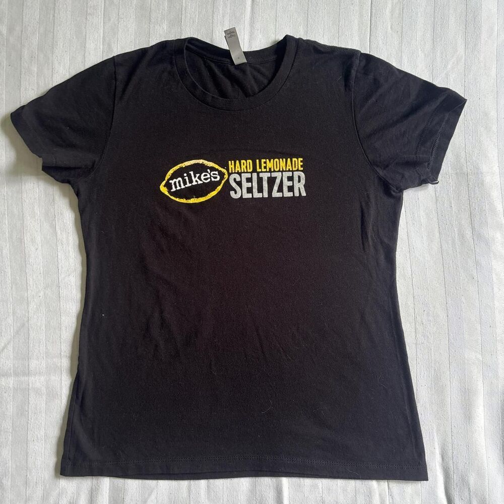 Mike's Hard Lemonade black and yellow women's size M t-shirt